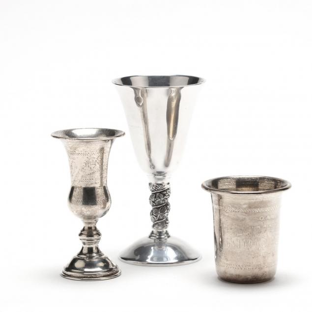 three-silver-kiddush-cups