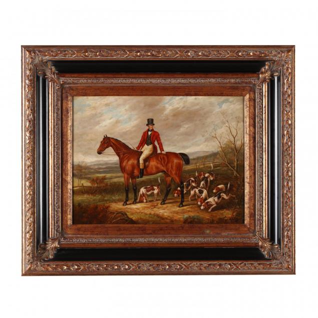 20th-century-english-hunt-painting