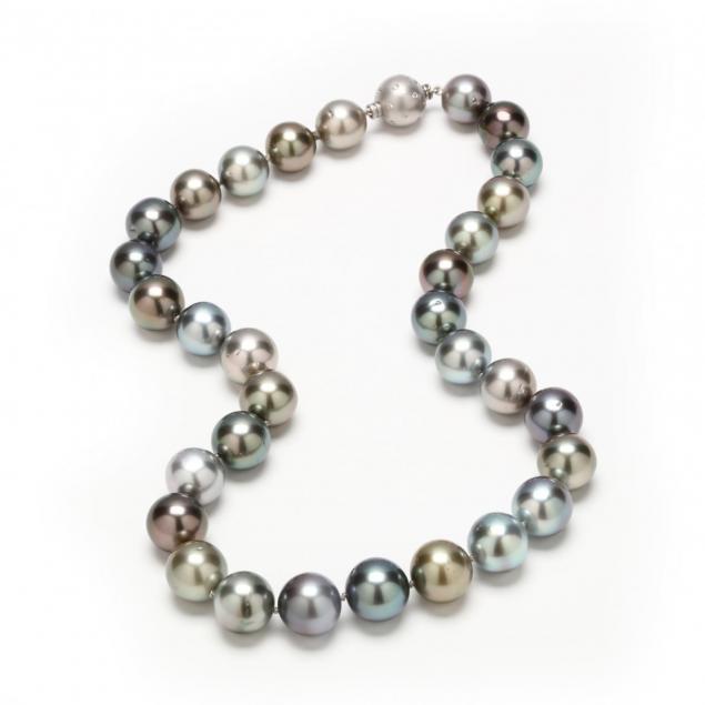 multi-color-tahitian-pearl-necklace-with-diamond-set-clasp