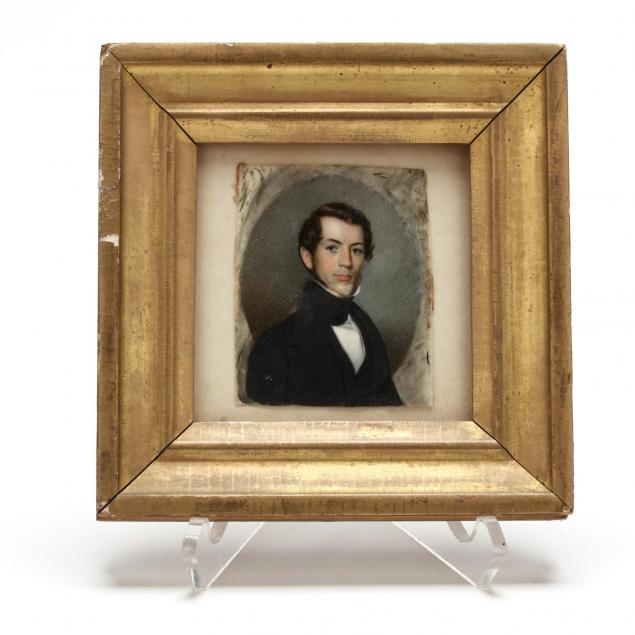 portrait-miniature-of-a-gentleman-19th-century