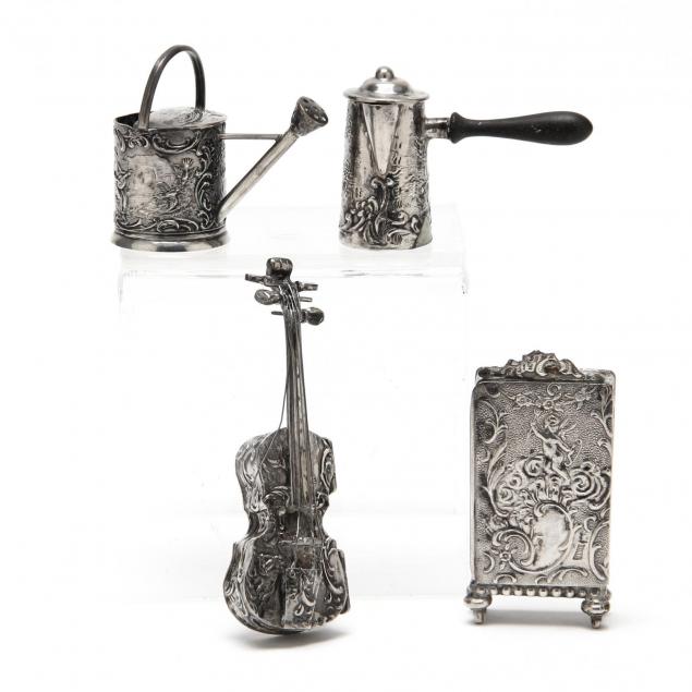 four-hanau-silver-miniatures