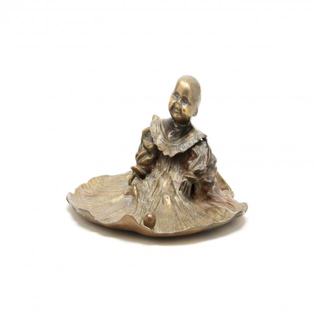 antique-bronze-figural-art-nouveau-ink-stand