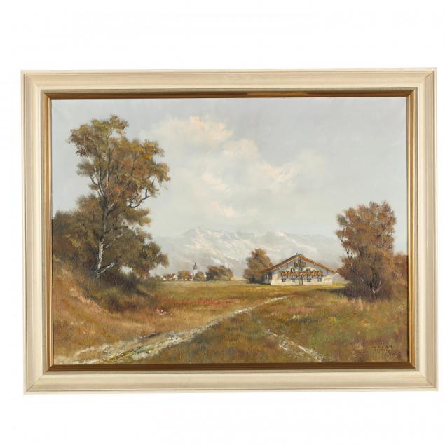 vintage-german-landscape-painting
