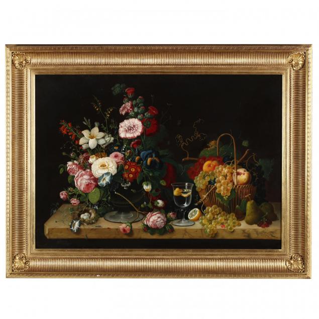 manner-of-severin-roesen-1816-1872-still-life-with-flowers-and-fruit