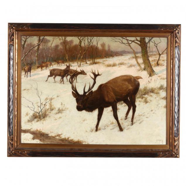 georges-frederic-rotig-1873-1961-winter-grazing