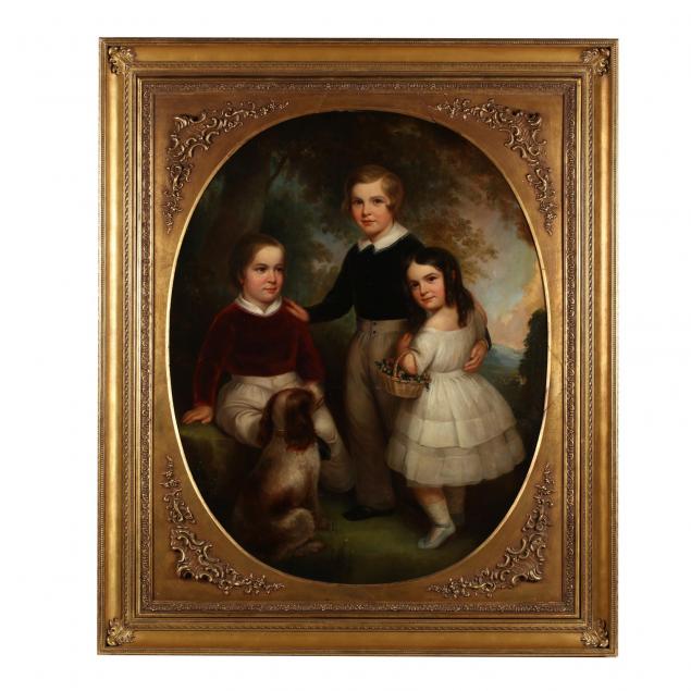 jane-cooper-sully-darley-pa-1807-1877-portrait-of-three-children