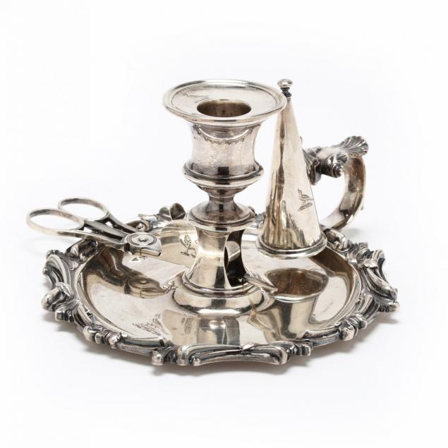 a-victorian-silver-chamberstick-with-georgian-silver-wick-trimmer