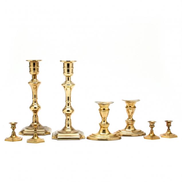 eight-brass-candlesticks