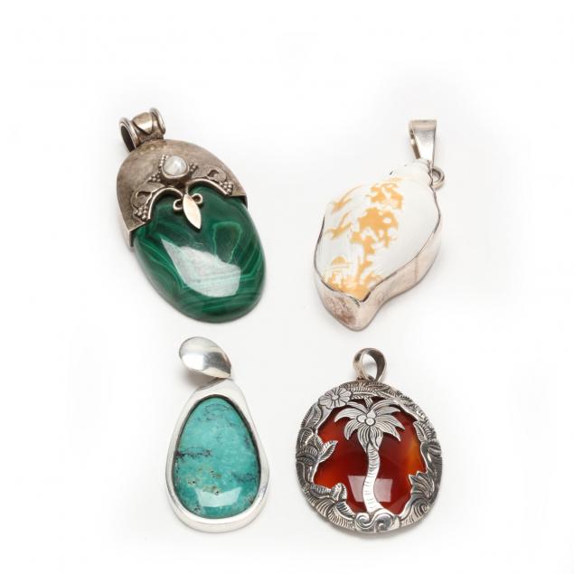 four-sterling-pendants