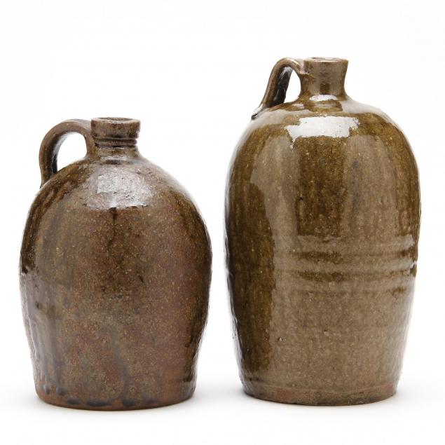 western-nc-pottery-two-small-jugs