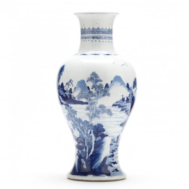 chinese-kangxi-blue-and-white-baluster-vase