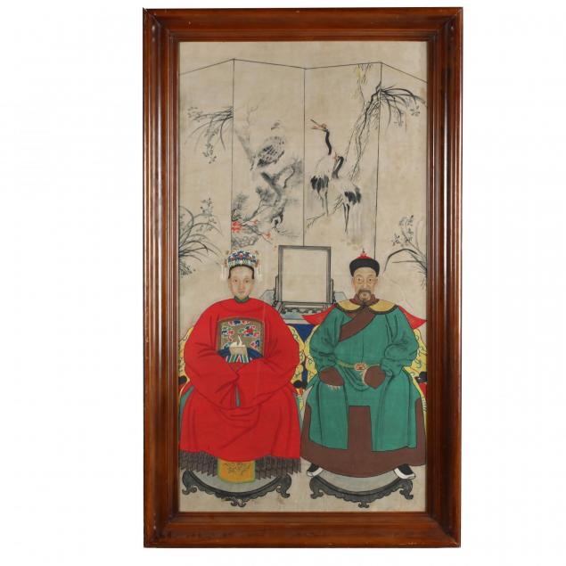 chinese-ancestor-portrait-of-husband-and-wife