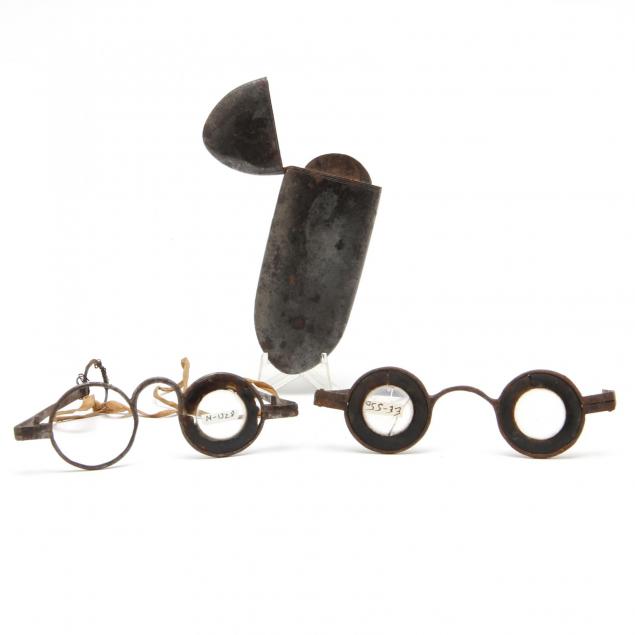 two-pair-of-benjamin-martin-type-eyeglasses