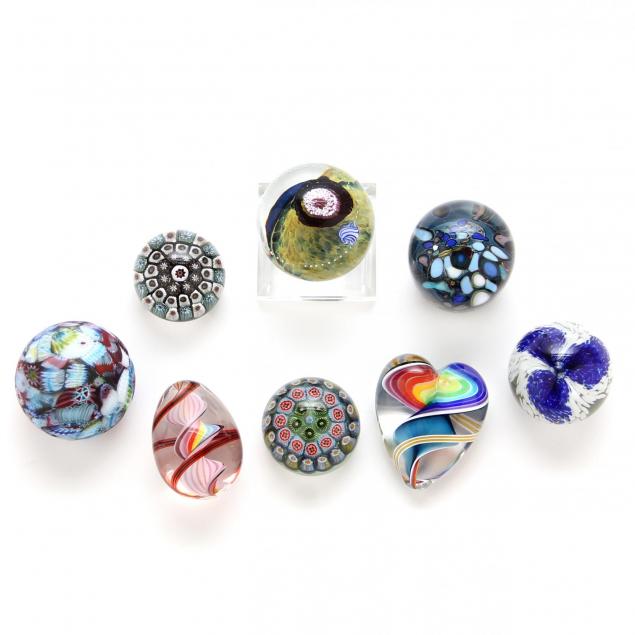 eight-miniature-paperweights