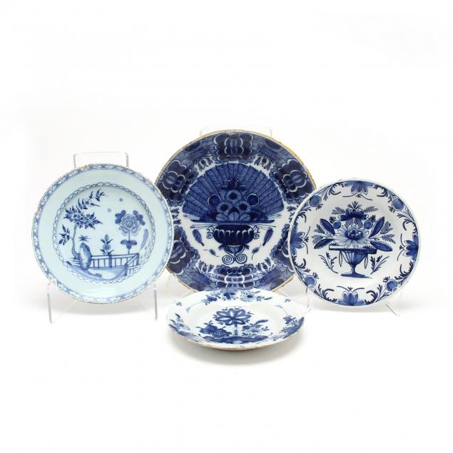 four-antique-delft-plates