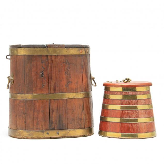 two-antique-english-kegs