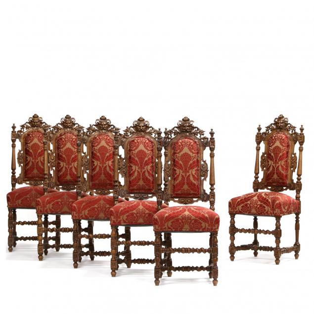 set-of-six-continental-carved-dining-chairs