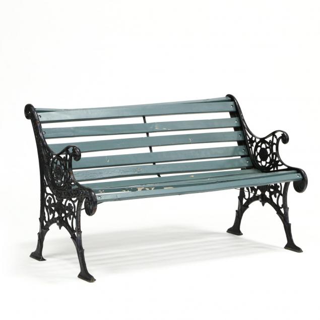 vintage-iron-garden-bench