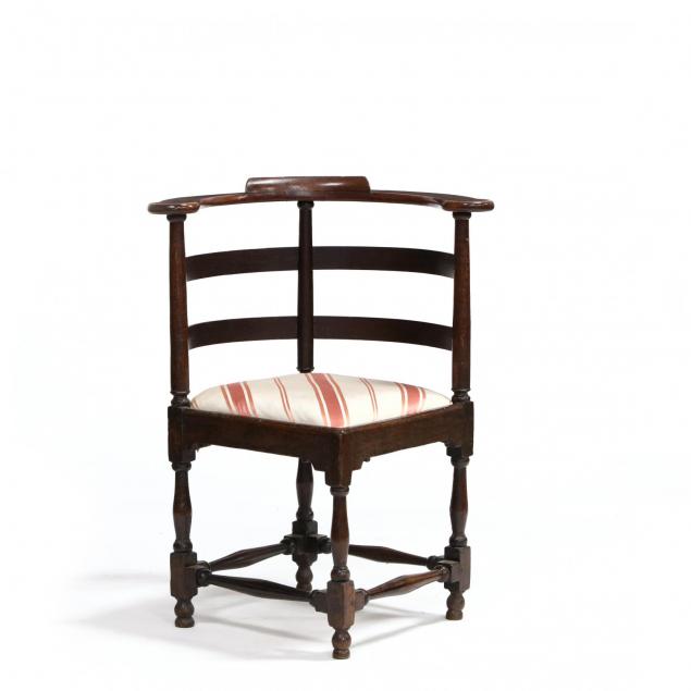 william-and-mary-style-corner-chair