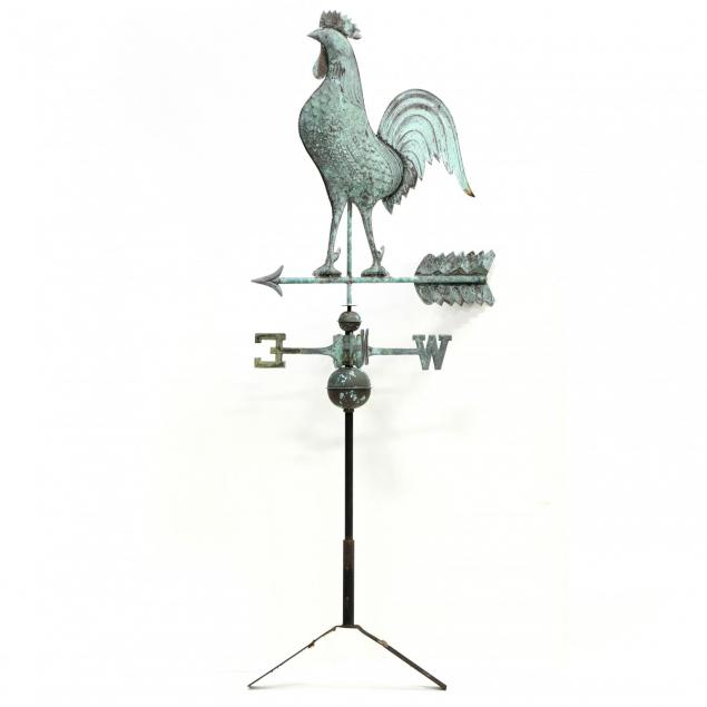 vintage-full-bodied-rooster-weathervane