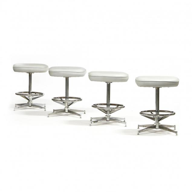 regal-set-of-four-mid-century-bar-stools