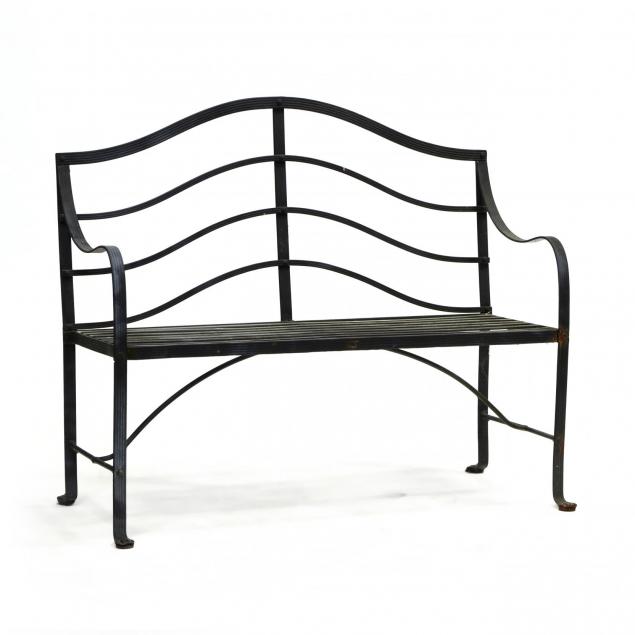 winterthur-regency-style-iron-bench