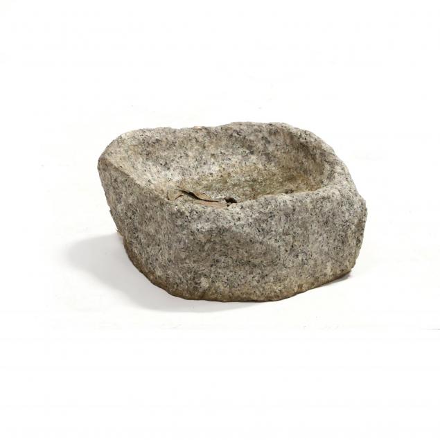 vintage-carved-granite-chicken-water-trough