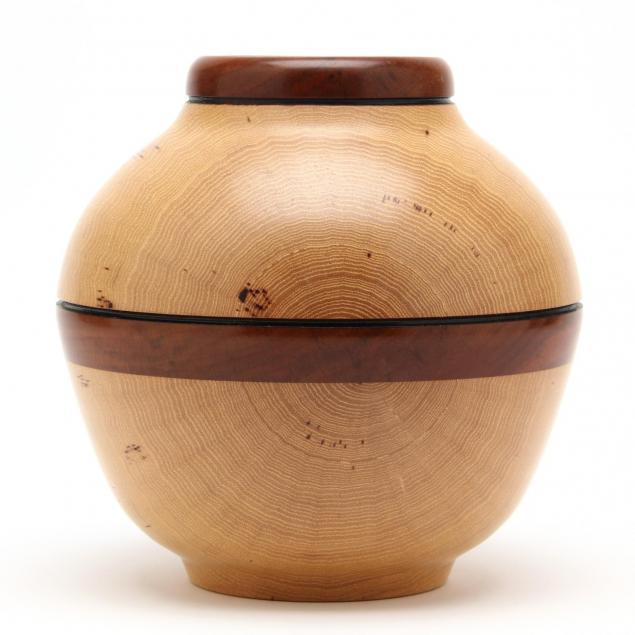 an-artist-signed-turned-maple-walnut-vase