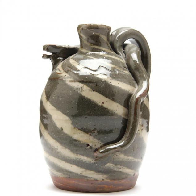 nc-folk-pottery-burlon-craig-snake-jug