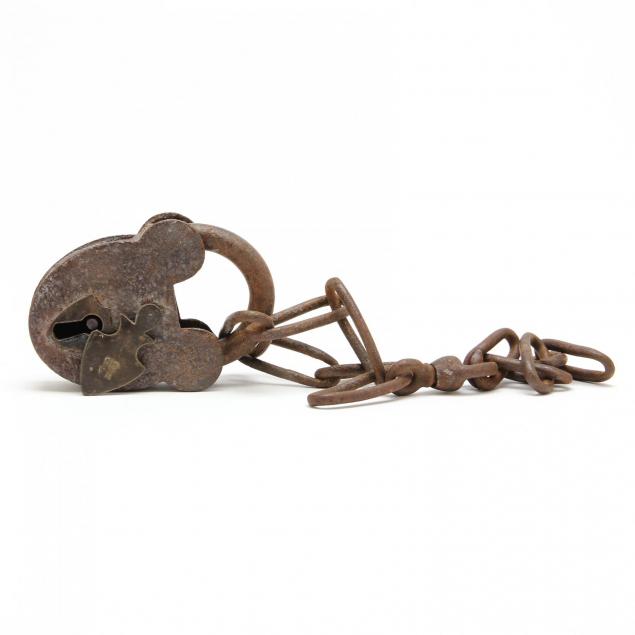a-19th-century-lock-and-chain