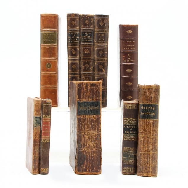 collection-of-10-antique-foreign-language-books