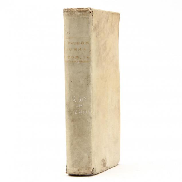 an-18th-century-edition-of-i-totius-theologiae-s-thomae-aquinatis-i