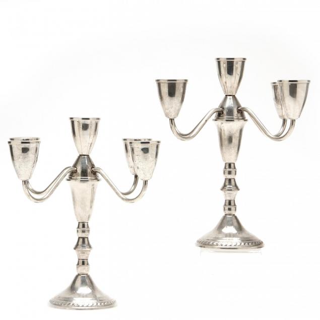 pair-of-convertible-five-light-sterling-silver-candelabra
