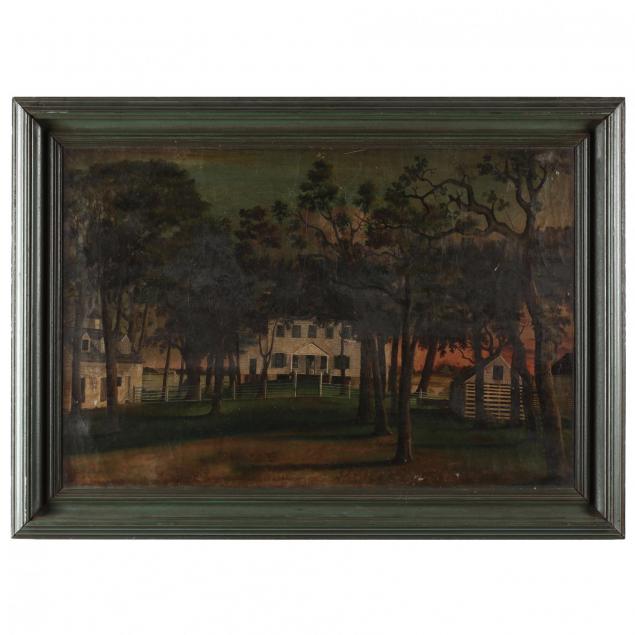 southern-folk-art-painting-of-edge-hill-on-bradley-s-creek