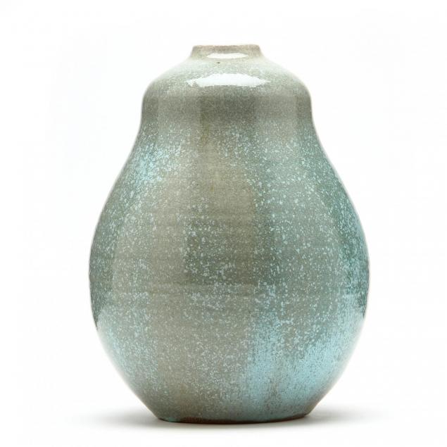nc-art-pottery-ben-owen-iii-gourd-vase