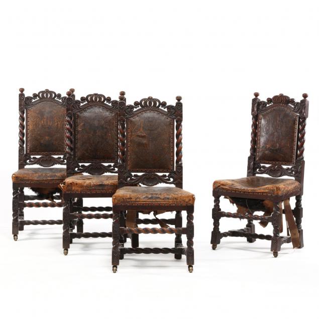 set-of-four-antique-carved-continental-side-chairs