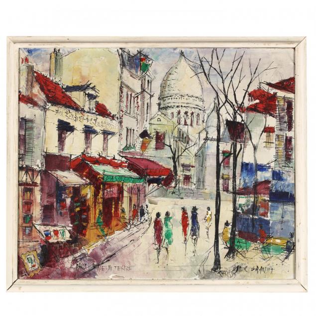 didier-grandt-french-b-1934-i-paris-place-du-tertre-i