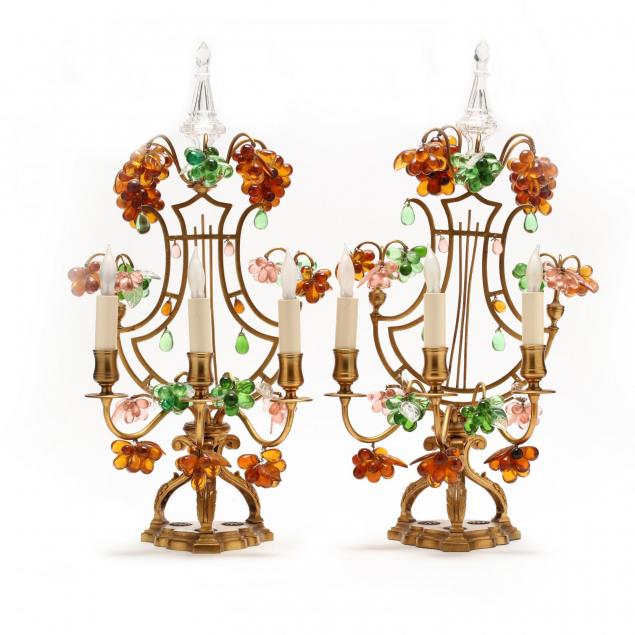 pair-of-vintage-murano-mantel-lamps