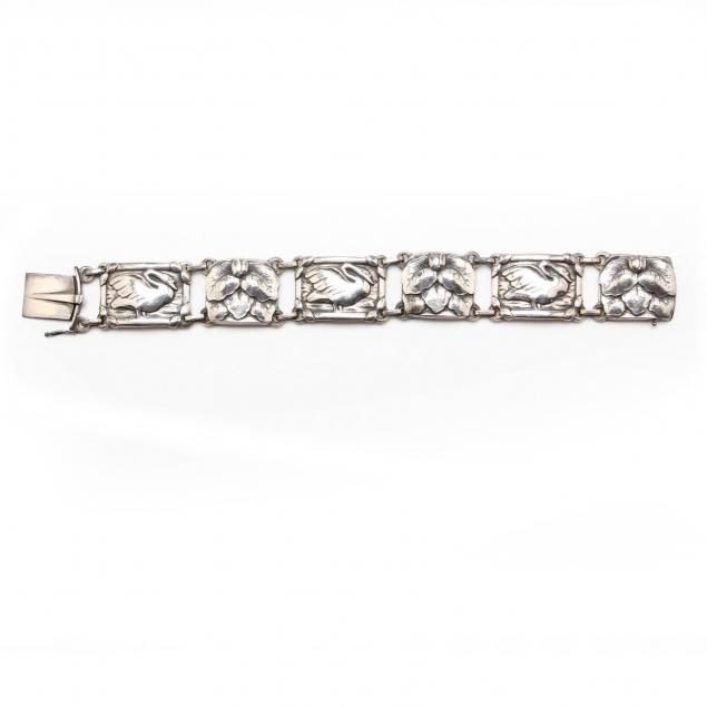vintage-sterling-silver-bracelet-georg-jensen