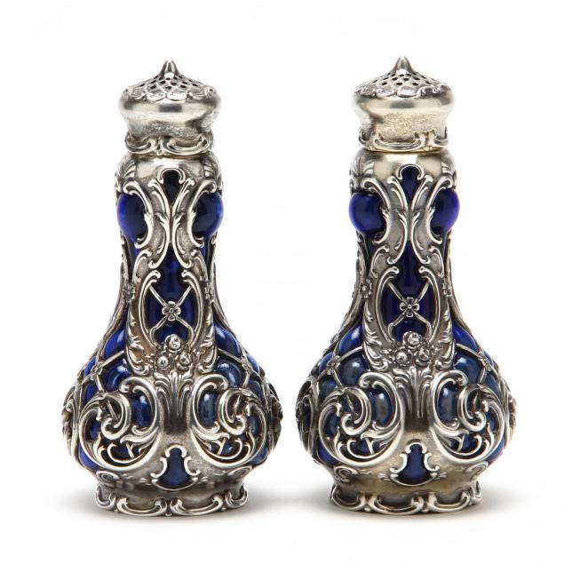 a-pair-of-very-fine-sterling-silver-lobed-glass-salt-pepper-shakers-by-whiting-mfg-co