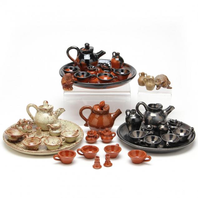 nc-pottery-cole-pottery-teasets