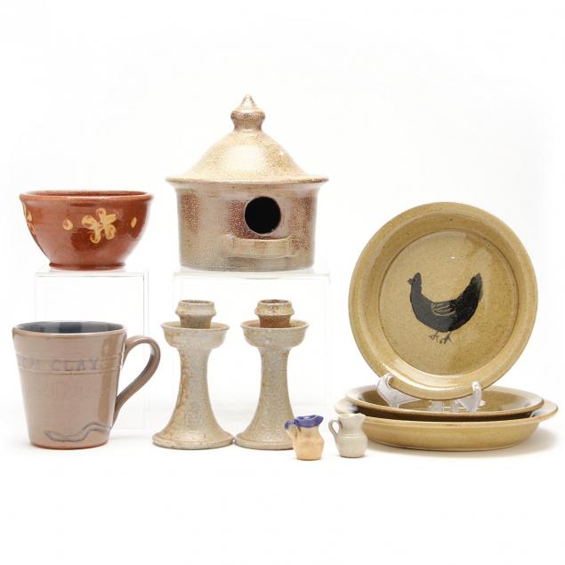 a-group-of-jugtown-pottery