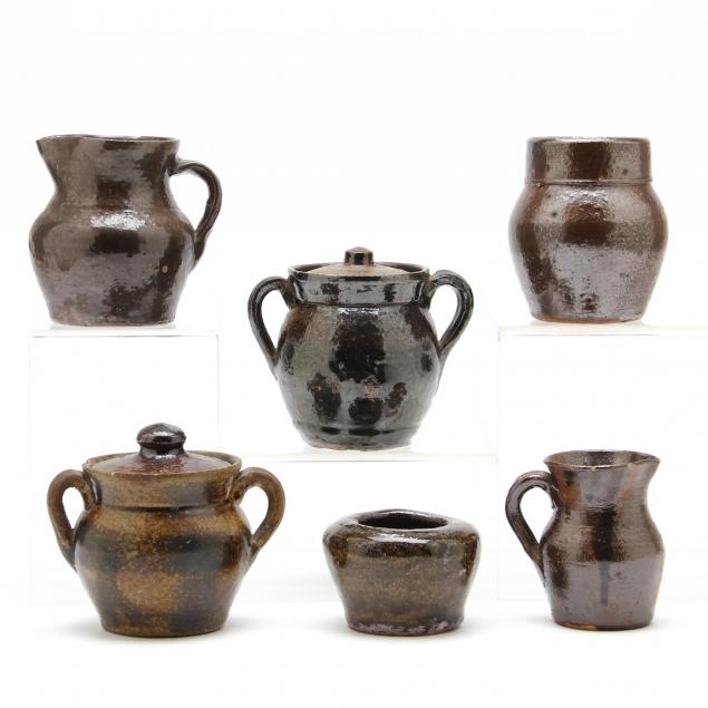group-of-western-nc-pottery