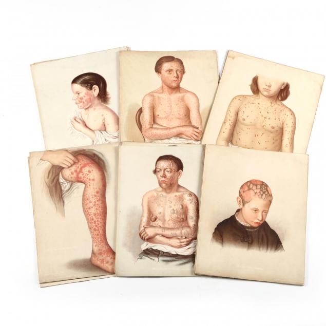 39-plates-from-jonathan-hutchinson-s-i-atlas-of-skin-diseases-i