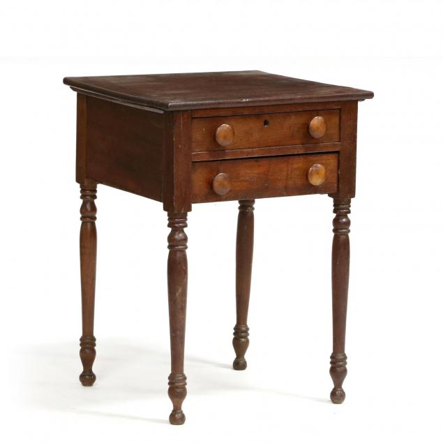 virginia-sheraton-two-drawer-side-table