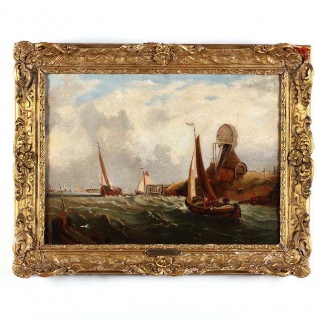 antique-english-school-maritime-painting