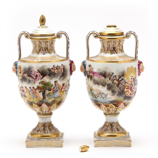pair-of-capodimonte-cabinet-urns