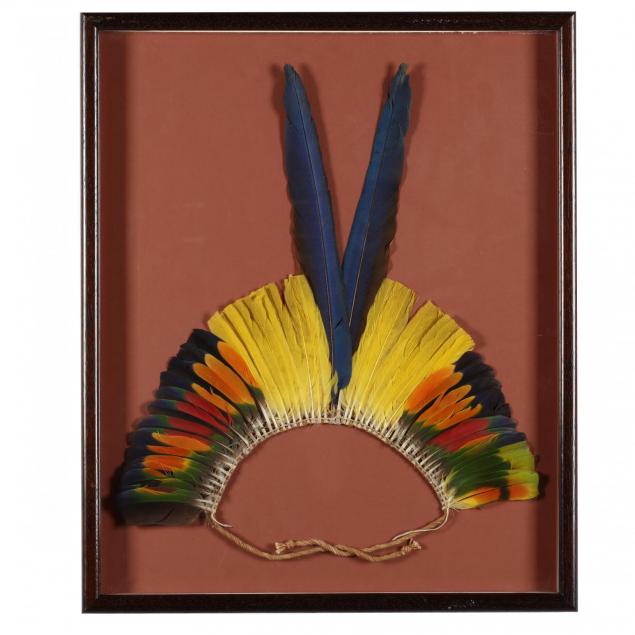 brazil-waura-tribe-ceremonial-feather-headdress