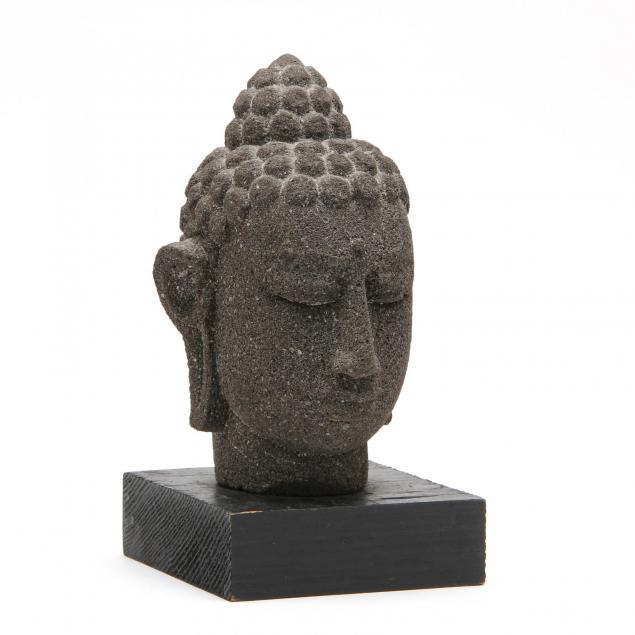 decorative-stone-head-of-buddha