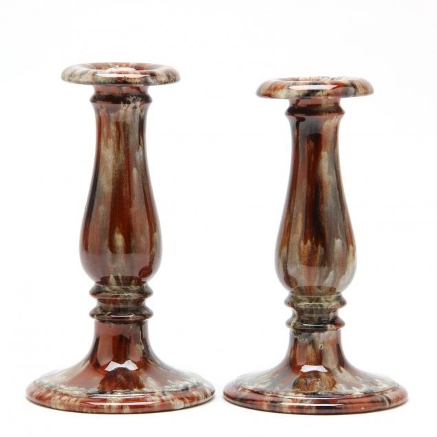 pair-of-english-pottery-candlesticks